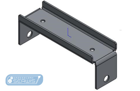 Uchwyt rolki docisku profila SBZ 609 [ELUMATEC]